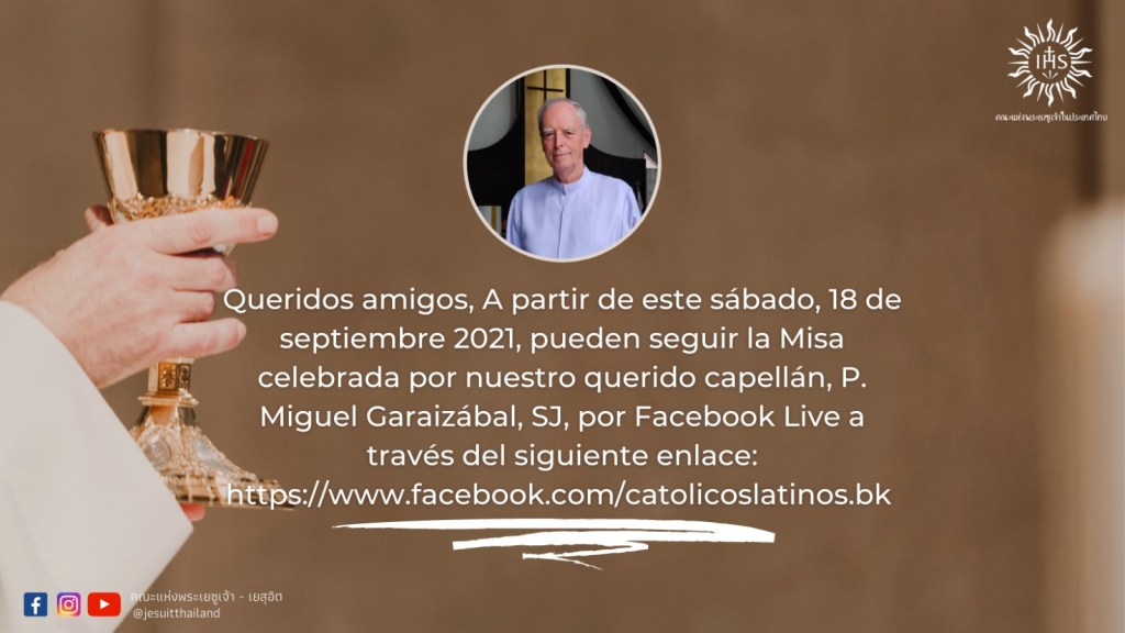 La Misa por Facebook&nbsp;Live