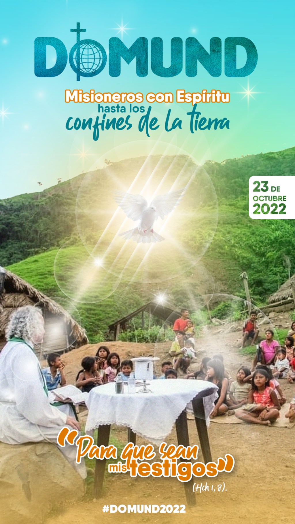23 de Octubre 2022: Jornada Mundial de las Misiones (DOMUND) ~ Mensaje del Santo Padre&nbsp;Francisco