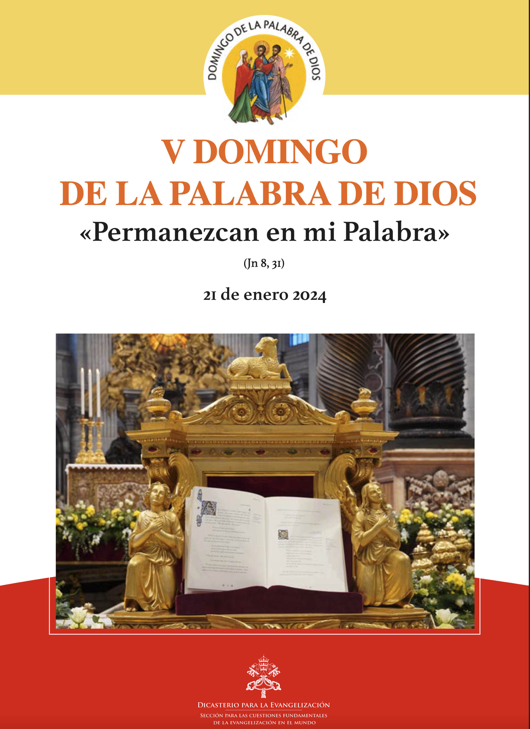 Lecturas del Domingo III del Tiempo Ordinario (Ciclo ‘B’, 2024) ~ Domingo de la Palabra de Dios