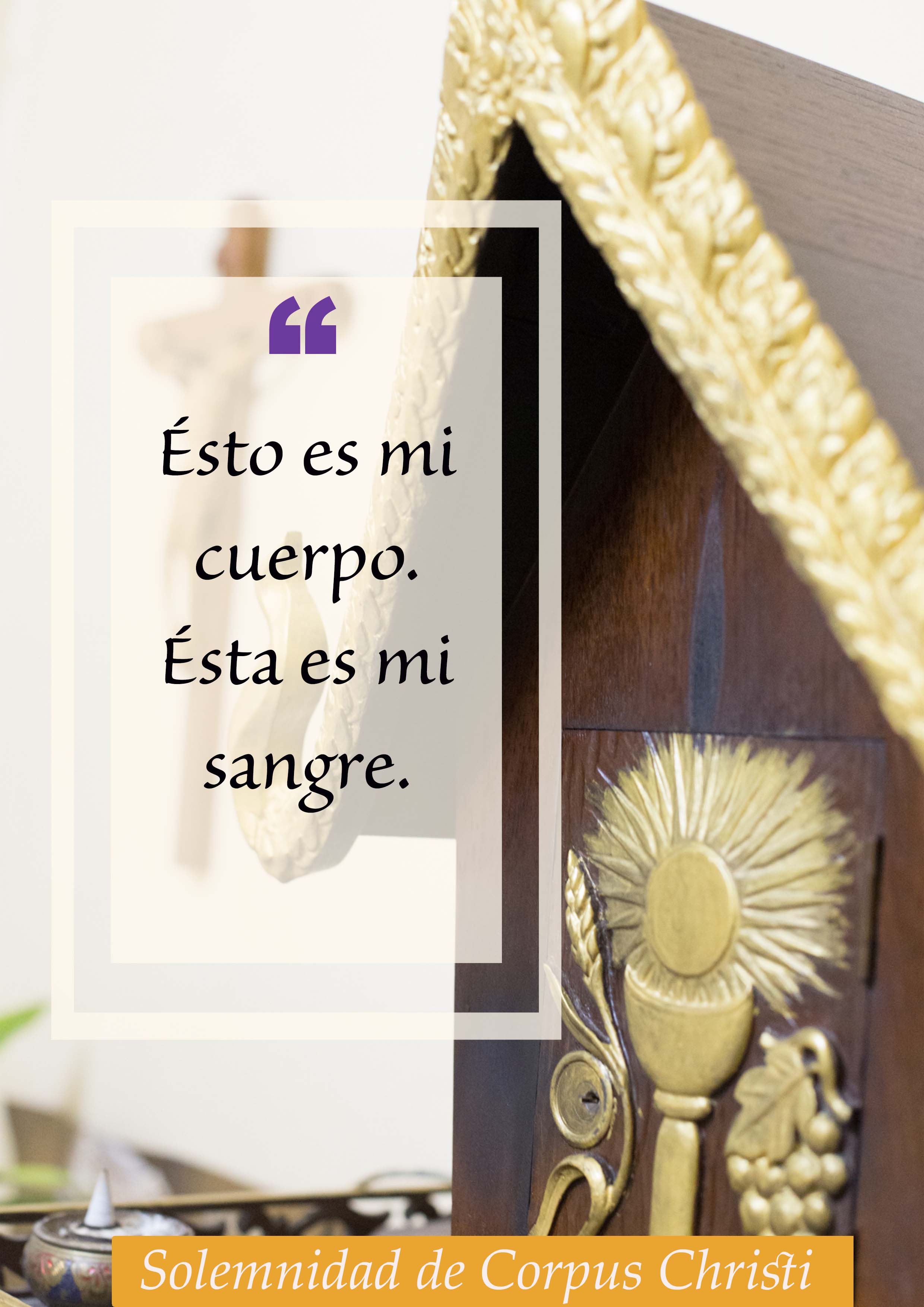 ¡Oh, sagrado banquete!: Lecturas de la Solemnidad del Santísimo Cuerpo y Sangre de Cristo (Ciclo ‘B’, 2024)