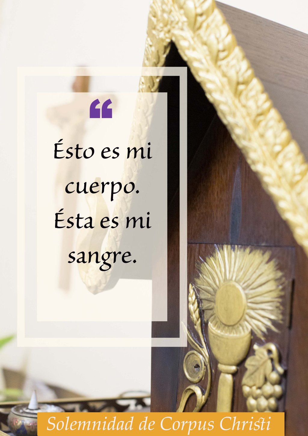 ¡Oh, sagrado banquete!: Lecturas de la Solemnidad del Santísimo Cuerpo y Sangre de Cristo (Ciclo ‘B’, 2024)