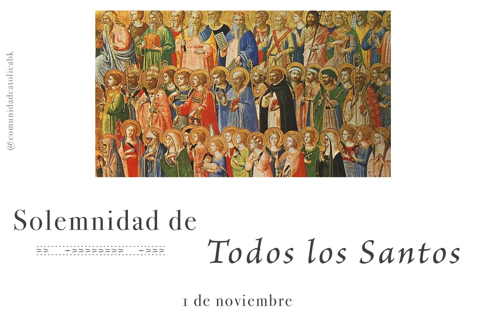 Lecturas de la Solemnidad de Todos los Santos (Ciclo ‘A’, 2026)